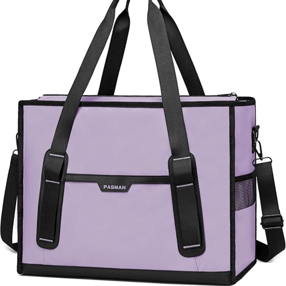 NWOT! PASMAN Water-resistant Tote with Bottom Support Panel and Shoulder Strap